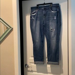 Boyfriend Fit Judy Blue Jeans 18W